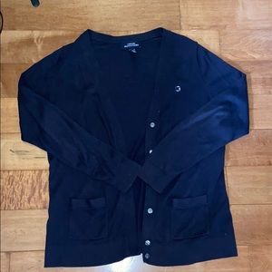 Chase Lands End Navy Blue Cardigan